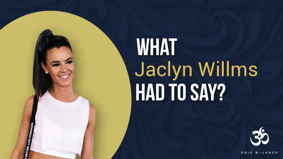 Jaclyn Willms speaking in her video testimonial
